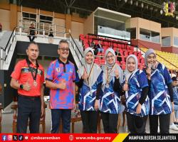 MBS JUARA KESELURUHAN BUAT KALI KE-3 KEJOHANAN OLAHRAGA PIHAK BERKUASA TEMPATAN NEGERI SEMBILAN