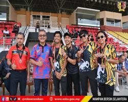 MBS JUARA KESELURUHAN BUAT KALI KE-3 KEJOHANAN OLAHRAGA PIHAK BERKUASA TEMPATAN NEGERI SEMBILAN