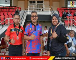 MBS JUARA KESELURUHAN BUAT KALI KE-3 KEJOHANAN OLAHRAGA PIHAK BERKUASA TEMPATAN NEGERI SEMBILAN