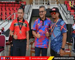MBS JUARA KESELURUHAN BUAT KALI KE-3 KEJOHANAN OLAHRAGA PIHAK BERKUASA TEMPATAN NEGERI SEMBILAN
