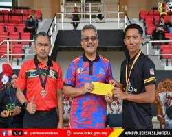 MBS JUARA KESELURUHAN BUAT KALI KE-3 KEJOHANAN OLAHRAGA PIHAK BERKUASA TEMPATAN NEGERI SEMBILAN