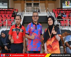 MBS JUARA KESELURUHAN BUAT KALI KE-3 KEJOHANAN OLAHRAGA PIHAK BERKUASA TEMPATAN NEGERI SEMBILAN