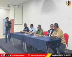 SIDANG MEDIA DATUK BANDAR BERKAITAN PENGANJURAN BAZAR RAMADAN DAN BAZAR AIDILFITRI TAHUN 1447H/2026M DALAM KAWASAN MAJLIS BANDARAYA SEREMBAN