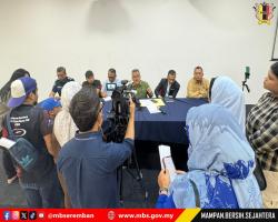 SIDANG MEDIA DATUK BANDAR BERKAITAN PENGANJURAN BAZAR RAMADAN DAN BAZAR AIDILFITRI TAHUN 1447H/2026M DALAM KAWASAN MAJLIS BANDARAYA SEREMBAN