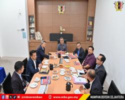 SIME DARBY ADAKAN KUNJUNGAN HORMAT KEPADA DATUK BANDAR MBS