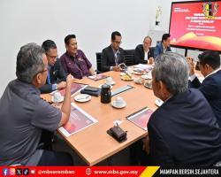 SIME DARBY ADAKAN KUNJUNGAN HORMAT KEPADA DATUK BANDAR MBS