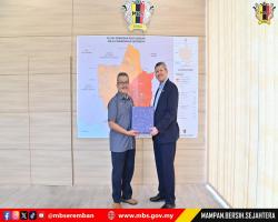 SIME DARBY ADAKAN KUNJUNGAN HORMAT KEPADA DATUK BANDAR MBS