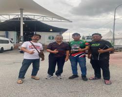 DATUK BANDAR TINJAU PERSIAPAN BAZAR DATARAN SENAWANG
