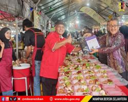 LAWATAN DATUK BANDAR KE BAZAR RAMADAN PASAR AMPANGAN