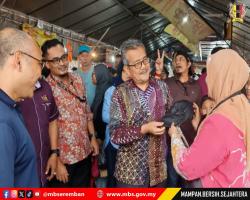 LAWATAN DATUK BANDAR KE BAZAR RAMADAN PASAR AMPANGAN