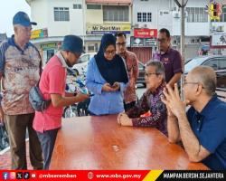 LAWATAN DATUK BANDAR KE BAZAR RAMADAN PASAR AMPANGAN