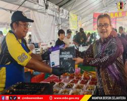 LAWATAN DATUK BANDAR KE BAZAR RAMADAN PASAR AMPANGAN