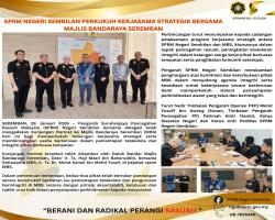 KUNJUNGAN HORMAT SPRM NEGERI SEMBILAN KEPADA DATUK BANDAR MBS