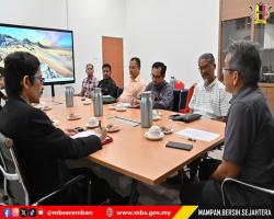 KUNJUNGAN HORMAT YB SENATOR DR. JUFITRI BIN JOHA, AHLI DEWAN NEGARA