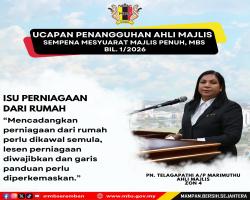 MESYUARAT MAJLIS PENUH Majlis Bandaraya Seremban BIL.1/2026
