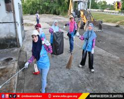 PROGRAM PEMBERSIHAN PERSEKITARAN PASAR AMPANGAN DAN BANDAR BARU AMPANGAN MAJLIS BANDARAYA SEREMBAN