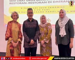 SESI LIBAT URUS BERSAMA PENGUSAHA RESTORAN DI DAERAH SEREMBAN