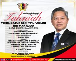 TAHNIAH YBHG. DATUK SERI TPR. FADLUN BIN MAK UJUD