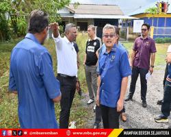 TURUN PADANG YB ADUN NILAI DAN DATUK BANDAR MBS KE SEKITAR NILAI