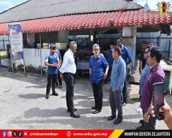 TURUN PADANG YB ADUN NILAI DAN DATUK BANDAR MBS KE SEKITAR NILAI