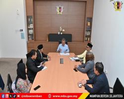 KUNJUNGAN HORMAT DARIPADA PERSATUAN JURUTERA ISLAM MALAYSIA