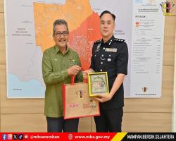 KUNJUNGAN HORMAT KETUA JABATAN PENCEGAHAN JENAYAH DAN KESELAMATAN KOMUNITI, IPK NEGERI SEMBILAN