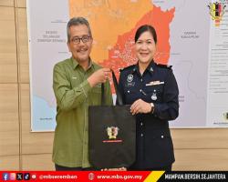 KUNJUNGAN HORMAT KETUA JABATAN PENCEGAHAN JENAYAH DAN KESELAMATAN KOMUNITI, IPK NEGERI SEMBILAN