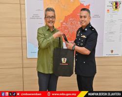 KUNJUNGAN HORMAT KETUA JABATAN PENCEGAHAN JENAYAH DAN KESELAMATAN KOMUNITI, IPK NEGERI SEMBILAN