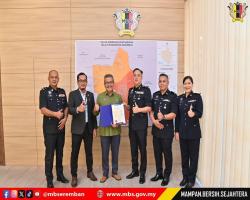 KUNJUNGAN HORMAT KETUA JABATAN PENCEGAHAN JENAYAH DAN KESELAMATAN KOMUNITI, IPK NEGERI SEMBILAN