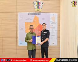 KUNJUNGAN HORMAT KETUA JABATAN PENCEGAHAN JENAYAH DAN KESELAMATAN KOMUNITI, IPK NEGERI SEMBILAN