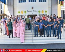 LAWATAN DATUK BANDAR & TUAN SETIAUSAHA KE PEJABAT JABATAN & UNIT DI MBS CAWANGAN NILAI