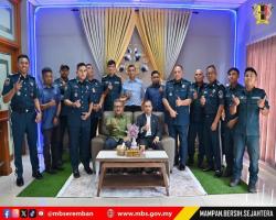 LAWATAN DATUK BANDAR & TUAN SETIAUSAHA KE PEJABAT JABATAN & UNIT DI MBS CAWANGAN NILAI