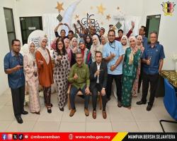 LAWATAN DATUK BANDAR & TUAN SETIAUSAHA KE PEJABAT JABATAN & UNIT DI WISMA MBS