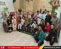 LAWATAN DATUK BANDAR & TUAN SETIAUSAHA KE PEJABAT JABATAN & UNIT DI WISMA MBS