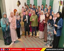 LAWATAN DATUK BANDAR & TUAN SETIAUSAHA KE PEJABAT JABATAN & UNIT DI WISMA MBS