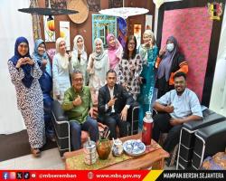 LAWATAN DATUK BANDAR & TUAN SETIAUSAHA KE PEJABAT JABATAN & UNIT DI MBS CAWANGAN NILAI