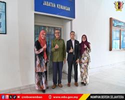 LAWATAN DATUK BANDAR & TUAN SETIAUSAHA KE PEJABAT JABATAN & UNIT DI MBS CAWANGAN NILAI
