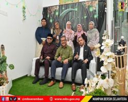 LAWATAN DATUK BANDAR & TUAN SETIAUSAHA KE PEJABAT JABATAN & UNIT DI WISMA MBS