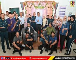LAWATAN DATUK BANDAR & TUAN SETIAUSAHA KE PEJABAT JABATAN & UNIT DI WISMA MBS