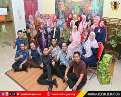 LAWATAN DATUK BANDAR & TUAN SETIAUSAHA KE PEJABAT JABATAN & UNIT DI WISMA MBS