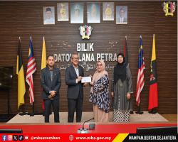 SESI PENYERAHAN SURAT KENAIKAN PANGKAT, PEMANGKUAN, KENAIKAN PANGKAT (PENGISIAN JAWATAN) DAN KENAIKAN PANGKAT SECARA TIME-BASED BERASASKAN KECEMERLANGAN TBK1 & TBK2, MAJLIS BANDARAYA SEREMBAN