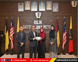 SESI PENYERAHAN SURAT KENAIKAN PANGKAT, PEMANGKUAN, KENAIKAN PANGKAT (PENGISIAN JAWATAN) DAN KENAIKAN PANGKAT SECARA TIME-BASED BERASASKAN KECEMERLANGAN TBK1 & TBK2, MAJLIS BANDARAYA SEREMBAN