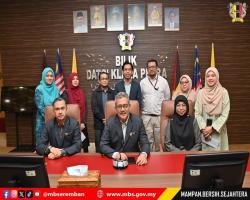 SESI PENYERAHAN SURAT KENAIKAN PANGKAT, PEMANGKUAN, KENAIKAN PANGKAT (PENGISIAN JAWATAN) DAN KENAIKAN PANGKAT SECARA TIME-BASED BERASASKAN KECEMERLANGAN TBK1 & TBK2, MAJLIS BANDARAYA SEREMBAN