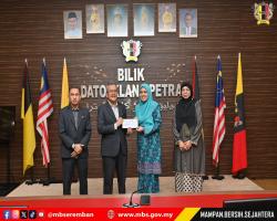 SESI PENYERAHAN SURAT KENAIKAN PANGKAT, PEMANGKUAN, KENAIKAN PANGKAT (PENGISIAN JAWATAN) DAN KENAIKAN PANGKAT SECARA TIME-BASED BERASASKAN KECEMERLANGAN TBK1 & TBK2, MAJLIS BANDARAYA SEREMBAN