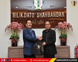 KUNJUNGAN HORMAT JABATAN PERANGKAAN MALAYSIA KE MBS