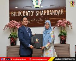 KUNJUNGAN HORMAT JABATAN PERANGKAAN MALAYSIA KE MBS