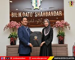 KUNJUNGAN HORMAT JABATAN PERANGKAAN MALAYSIA KE MBS