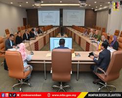 KUNJUNGAN HORMAT JABATAN PERANGKAAN MALAYSIA KE MBS
