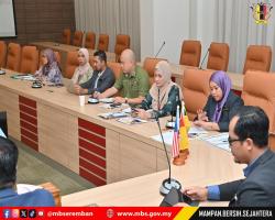 KUNJUNGAN HORMAT JABATAN PERANGKAAN MALAYSIA KE MBS