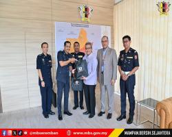 KUNJUNGAN HORMAT PASUKAN SIMPANAN PERSEKUTUAN (PSP/FRU) NEGERI SEMBILAN